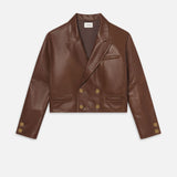 FRAME - The Leather Timeless Jacket -- Cedar