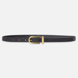 FRAME - Petit Simple Art Deco Belt -- Black