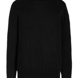 GABRIELA HEARST - Jermaine Knit Turtleneck in Black Merino Wool