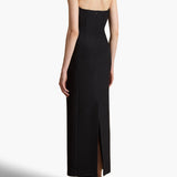 Khaite - Yao Dress in Black