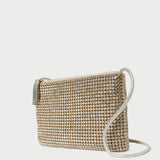 Roeffler Randall - Yasmine Gold Diamanté Crossbody