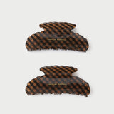 Roeffler Randall - Yuri Brown/Black Hair Clip Set