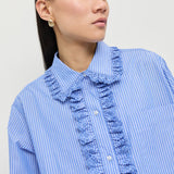 Loeffler Randall - Zeke Ruffle Shirt