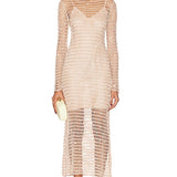 Zimmermann - Wylie Shell Crochet Midi Dress