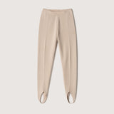 Nanushka - Lia - Sale Knitted Stirrup Pants - Beige