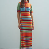 Alemais - ALEXANDRA STRIPE DRESS