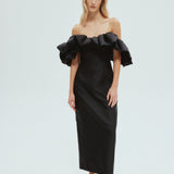 Alemais - SUZI OFF SHOULDER MIDI DRESS EXCLUSIVE