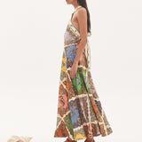 Alemais - TRIPPY TROPPO HALTER MIDI DRESS