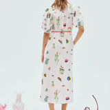 Alemais - ATTICUS EMBROIDERED SHIRTDRESS