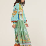 Alemais - SURREALIST SUMMER RAMIE SHIRTDRESS