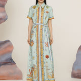 Alemais - SURREALIST SUMMER SHIRTDRESS