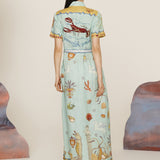 Alemais - SURREALIST SUMMER SHIRTDRESS