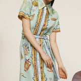 Alemais - SURREALIST SUMMER SHIRTDRESS