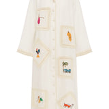 Alemais - TEDDY SHIRTDRESS