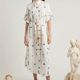 Alemais - UNDER THE SEA SHIRTDRESS