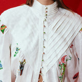 Alemais - ATTICUS EMBROIDERED SHIRT