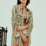 Alemais - TAMSIN RUCHED BEACH SHIRT