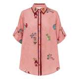 Alemais - TIMMY EMBROIDERED SHIRT