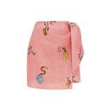 Alemais - TIMMY EMBROIDERED SARONG SKIRT