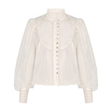 Alemais - SONGBIRD BLOUSE IVORY