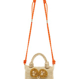 Alemais - SUNLIT RAFFIA BOX CROSS BODY