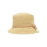 Alemais - SUNLIT RAFFIA BUCKET HAT