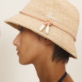 Alemais - SUNLIT RAFFIA BUCKET HAT