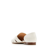 GABRIELA HEARST - Rory Flat Shoe in Cream Textured Leather