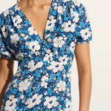 Faithfull - Bellavista Midi Dress Vita Bella Floral Blue (Exclusive) - Final Sale