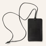 Matteau - Del'Ep Leather Phone Carrier - Black