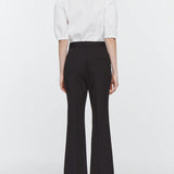 Maria McManus - High Waisted Crop Trouser in Chocolate