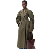 LOEWE - Trench coat in cotton