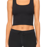 ETERNE - DRAWSTRING SHORT BLACK