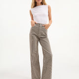 Veronica Beard - Taylor High Rise Wide Leg Jean