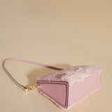 MANU ATELIER - Mini Prism Orchid Pink Faux Fur