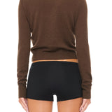 ETERNE - Francis Cashmere Sweater Chocolate