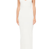 ETERNE - Halter Maxi Dress Cream