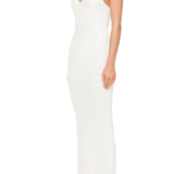 ETERNE - Halter Maxi Dress Cream