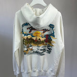 Givenchy White Sunset Printed Hoodie Size S (UK 8)