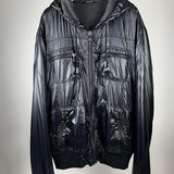 Dolce & Gabbana Menswear Black Nylon Bomber Jacket IT 58 (UK 46)