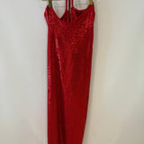 Dodo Bar Or Red Sequin Embellished Midi Dress Size IT 42 (UK 10)