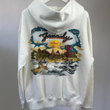 Givenchy White Sunset Printed Hoodie Size S (UK 8)