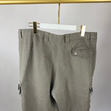 Hermès Dark Grey Cargo Shorts Size IT 46 (UK 36)