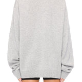 ETERNE - James Cashmere Sweater Heather Grey