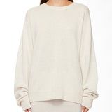 ETERNE - James Cashmere Sweater Heather Oatmeal