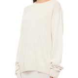 ETERNE - James Cashmere Sweater Heather Oatmeal