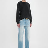 Victoria Beckham - Branded Sweatshirt In Black