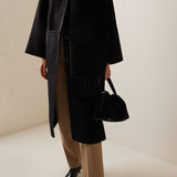 TOTEME - Embroidered Scarf Coat