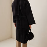 TOTEME - Embroidered Scarf Coat