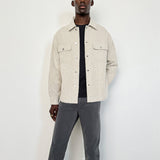 FRAME - Tweed Overshirt Jacket -- Dove Tweed